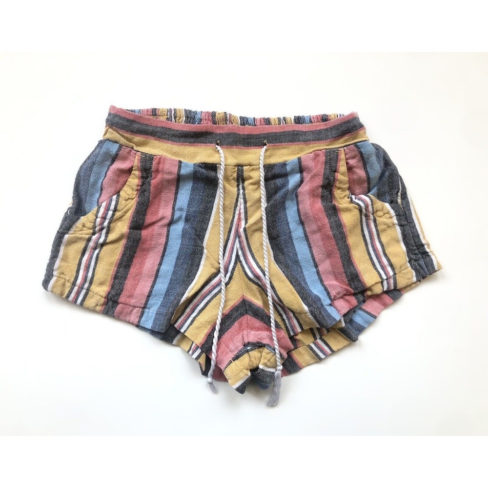 Rip Curl Girls Stripe Surf Shorts Size Small